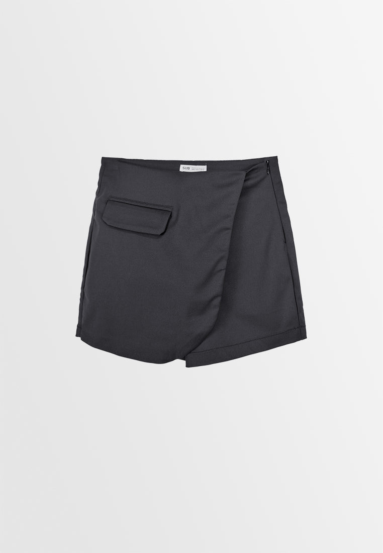 Women Skort - Black - 410062