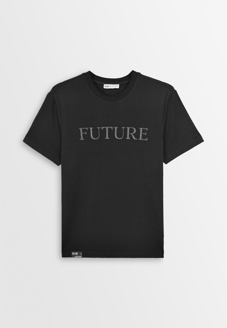 Men Short-Sleeve Graphic Tee - Black - 410300