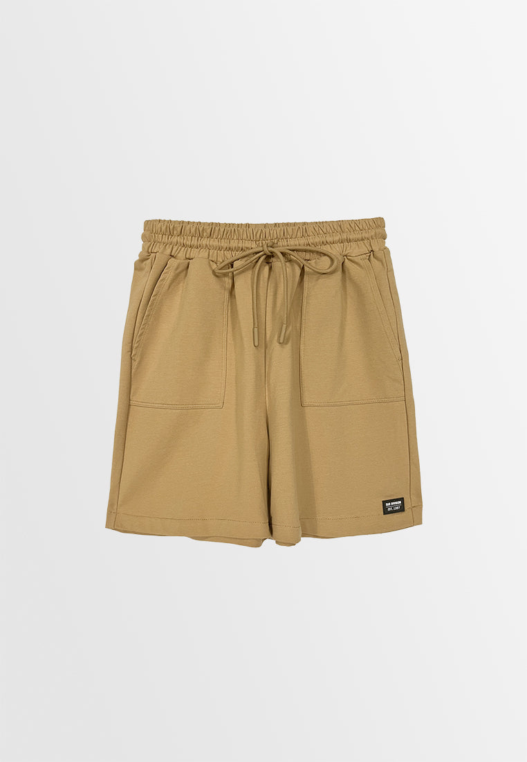 Women Short Jogger - Khaki - M3W772