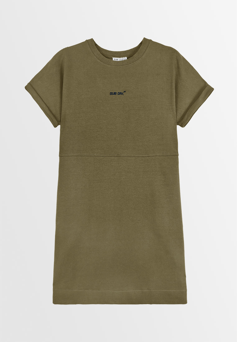 Women Dress - Army Green - 310064