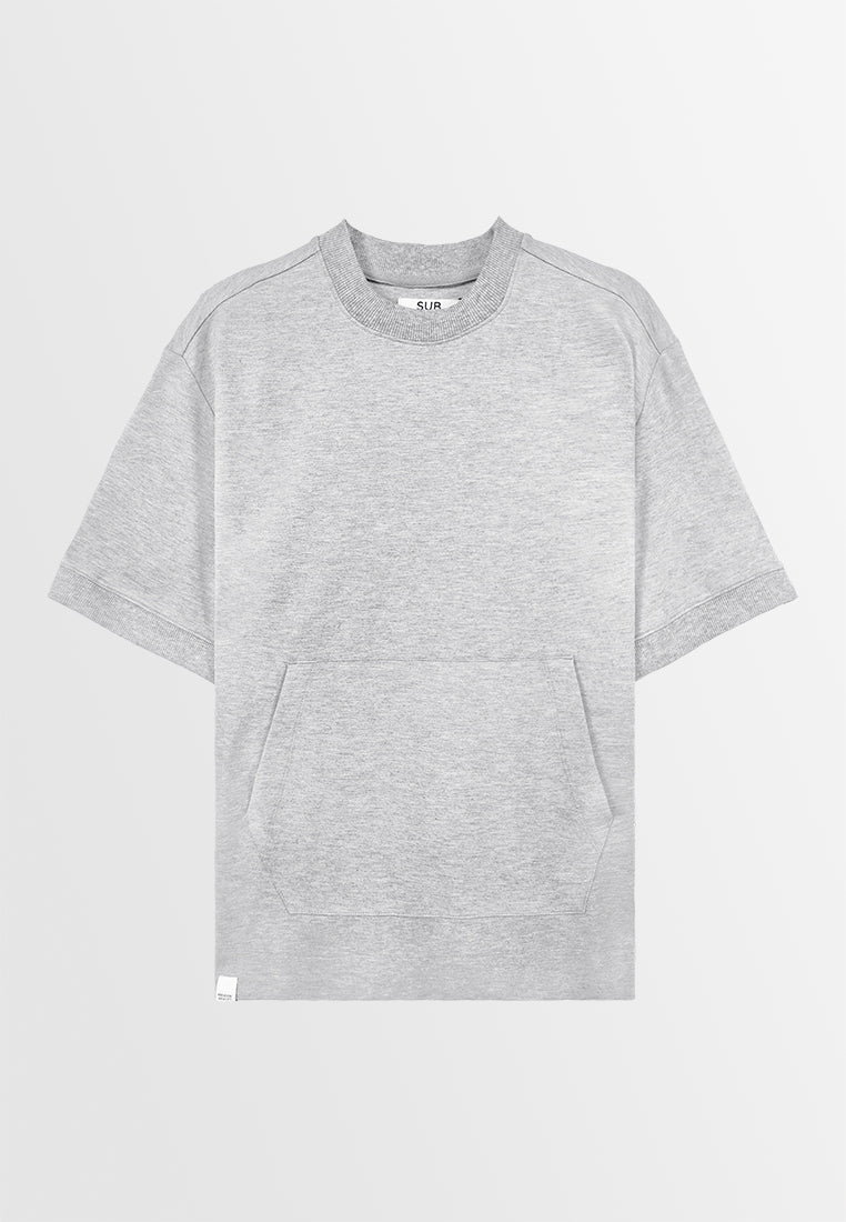 Men Short-Sleeve Sweatshirt - Grey - M3M883