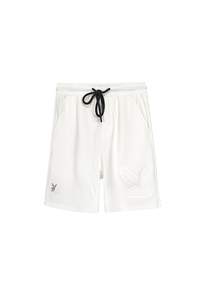 Playboy x SUB  Men Short Jogger - White - 410159