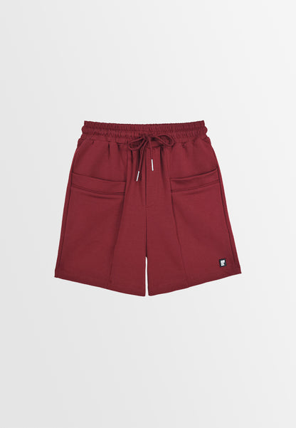 Women Short Jogger - Maroon - 310236