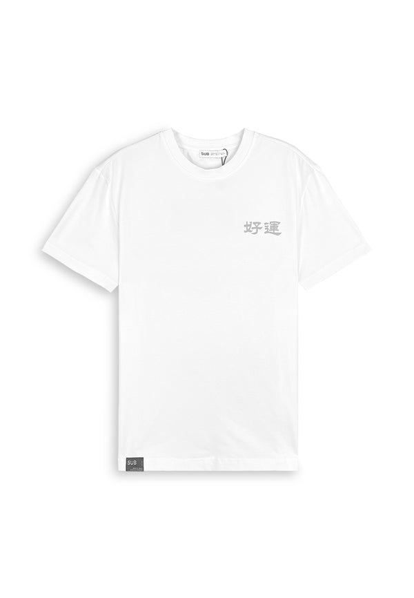 Men Short-Sleeve Graphic Tee - White - 410387