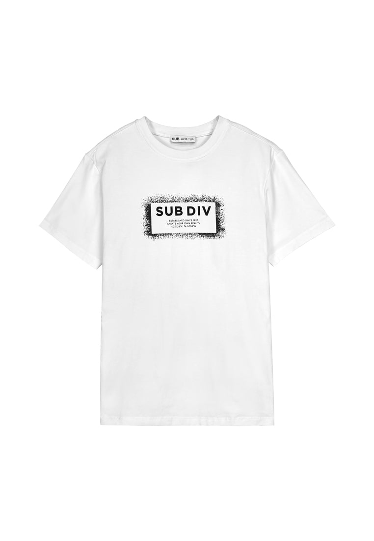 Men Short-Sleeve Graphic Tee - White - 410115