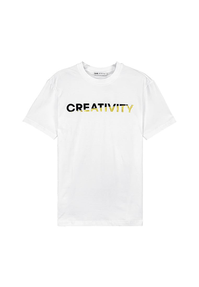 Men Short-Sleeve Graphic Tee - White - 310061