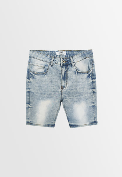 Men Short Jeans - Light Blue - 410063