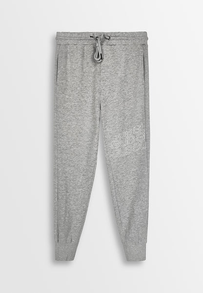 Men Long Jogger - Grey - H0M519