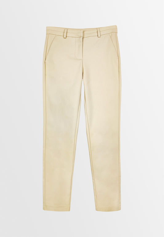 Women Skinny Fit Long Pants - Beige - 310020