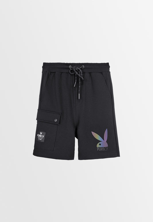 Playboy x SUB Men Short Jogger - Black - 410158