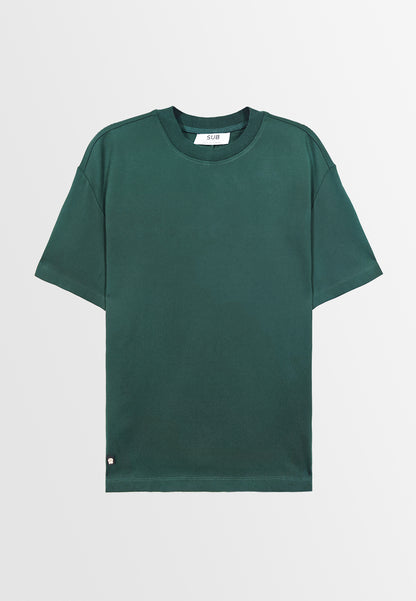 Men Short-Sleeve Fashion Tee - Dark Green - F3M972