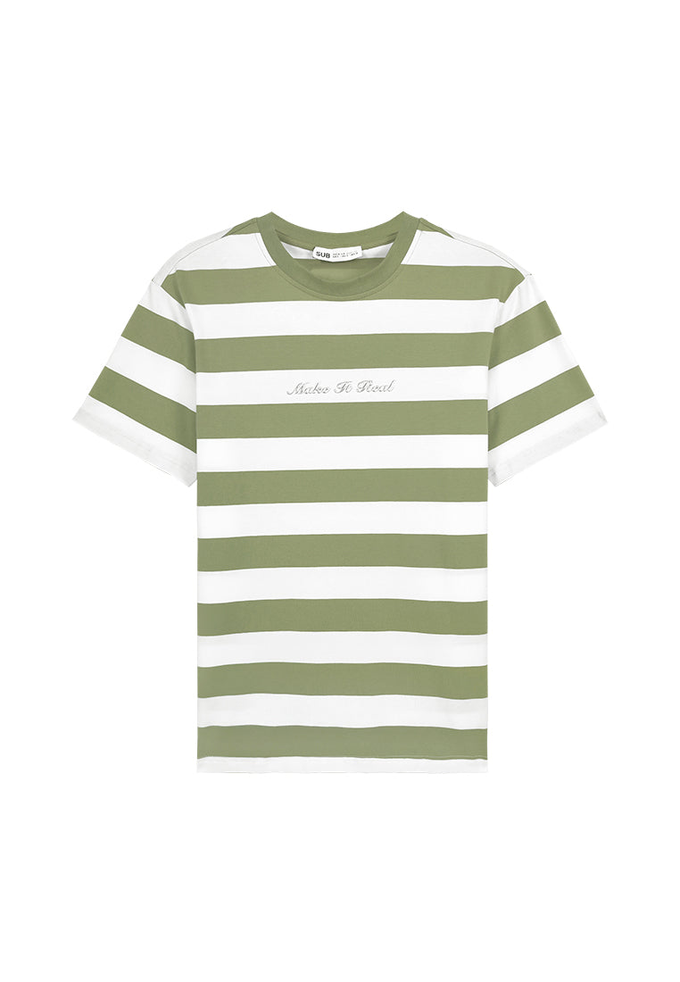 Men Short-Sleeve Graphic Tee - Green - 310185