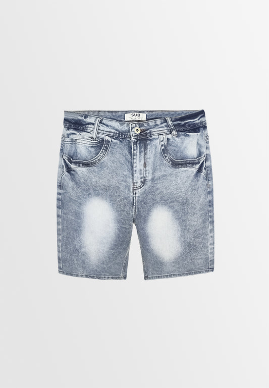 Men Short Jeans - Light Blue - 310214