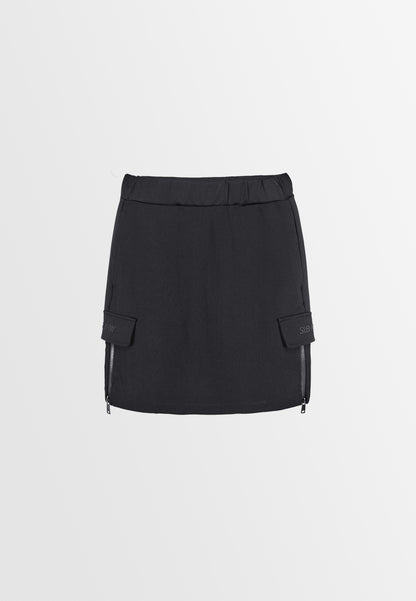 Women Short Skirt - Black - 410013