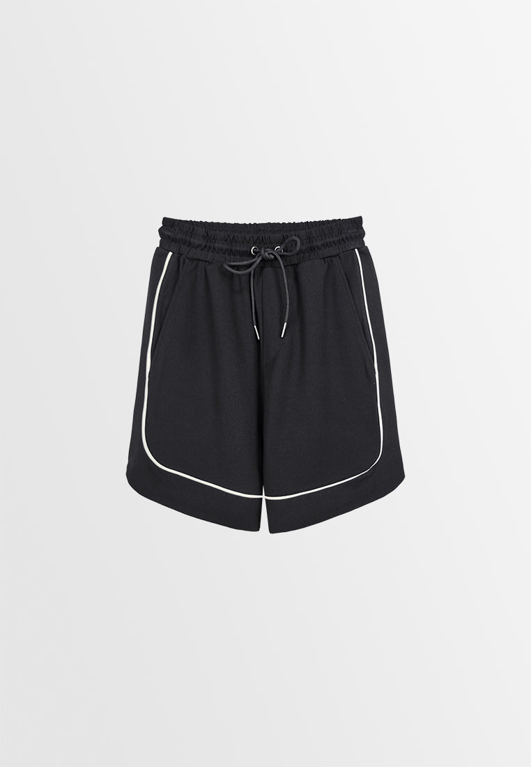 Women Short Jogger - Black - 410019