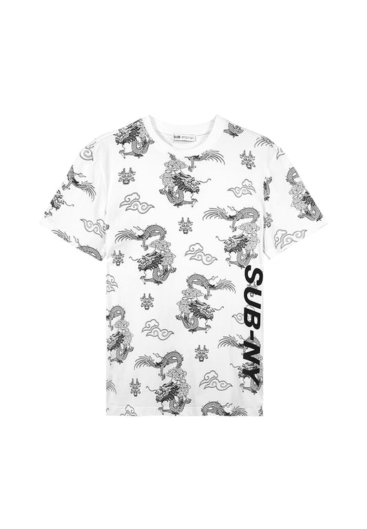 Men Short-Sleeve Graphic Tee - White - 410032