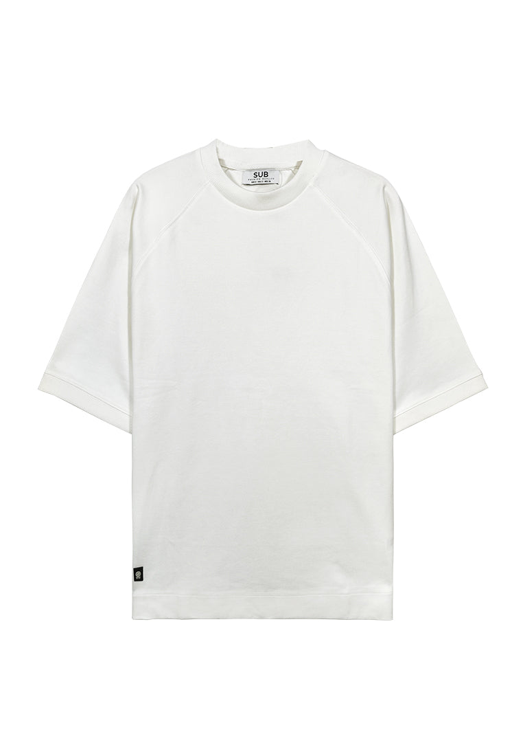 Men Short-Sleeve Fashion Tee - White - F3M974