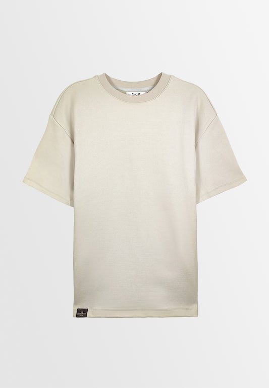 Men Short-Sleeve Fashion Tee - Light Khaki - M3M869