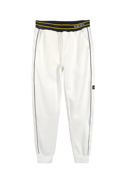 Men Long Jogger - White - 310083