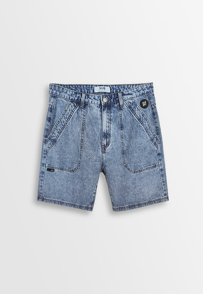 Men Short Jeans - Blue - 310127