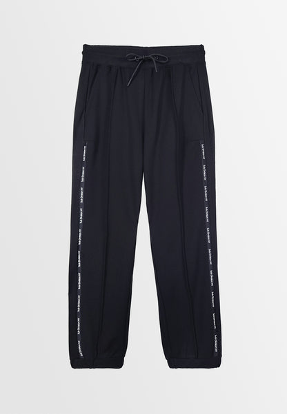 Women Long Jogger - Black - 310010