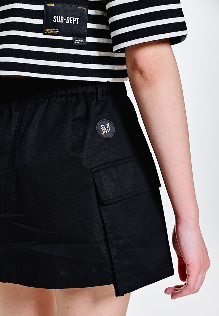 Women Skort - Black - 310172