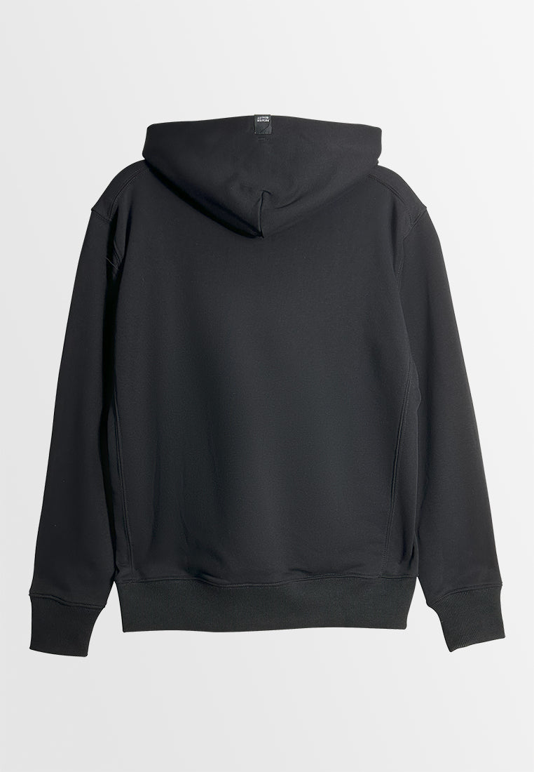 Men Long-Sleeve Oversized Sweatshirt Hoodies - Black - M3M898