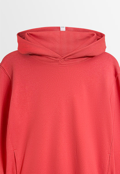 Men Long-Sleeve Oversized Sweatshirt Hoodies - Dark Orange - M3M900