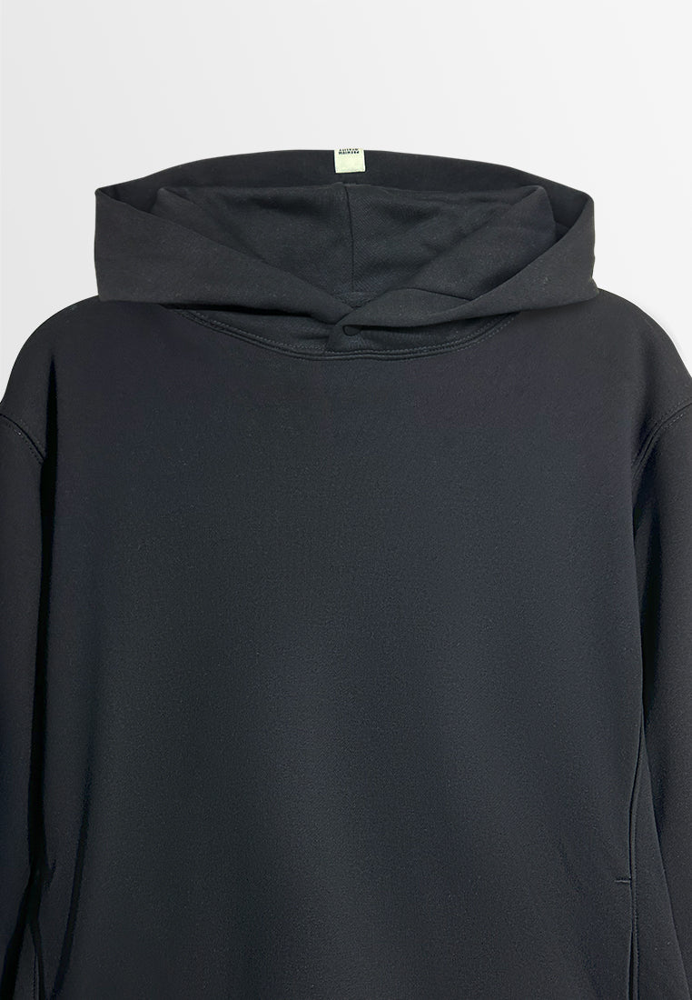 Men Long-Sleeve Oversized Sweatshirt Hoodies - Black - M3M898