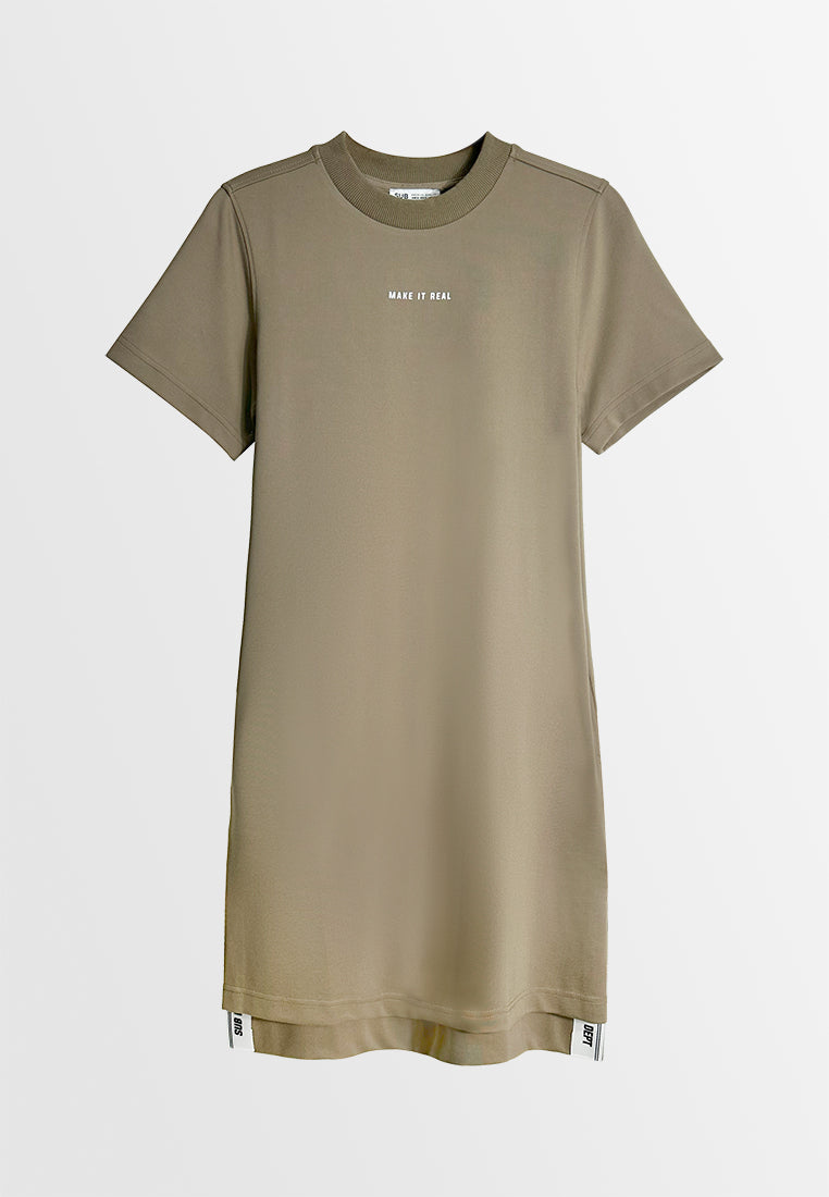 Women Dress - Khaki - M3W819