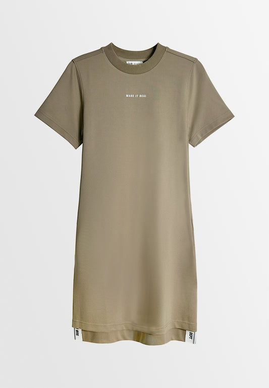 Women Dress - Khaki - M3W819