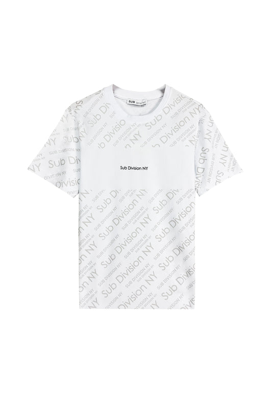 Men Short-Sleeve Graphic Tee - White - 310092