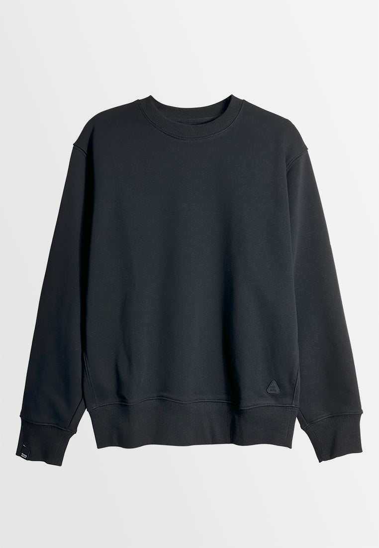 Men Long-Sleeve Sweatshirt - Black - M3M895