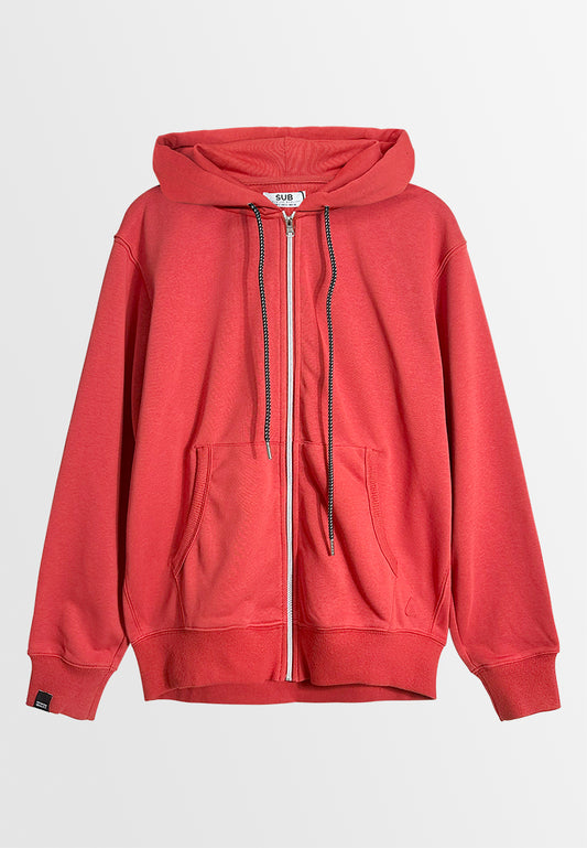 Men Hoodies Jacket - Dark Orange - M3M903