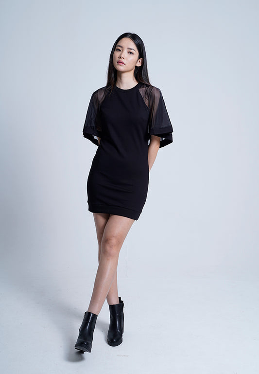 Women Dress - Black - F9W074