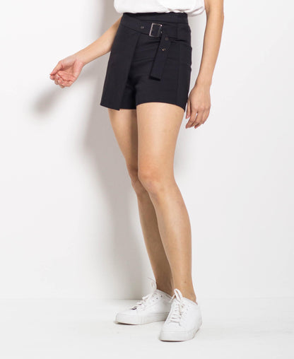 Women Skort - Black - H9W439