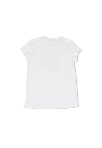 WOMEN SHORT-SLEEVE GRAPHIC TEE - WHITE - M1W046