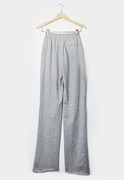 Women Knit Long Jogger - Grey - M1W137