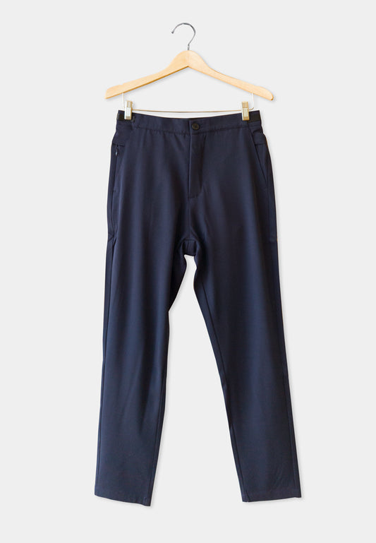 Men Long Pants - Navy - H0M643