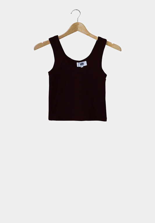 Women Tank Top - Black - H1W247