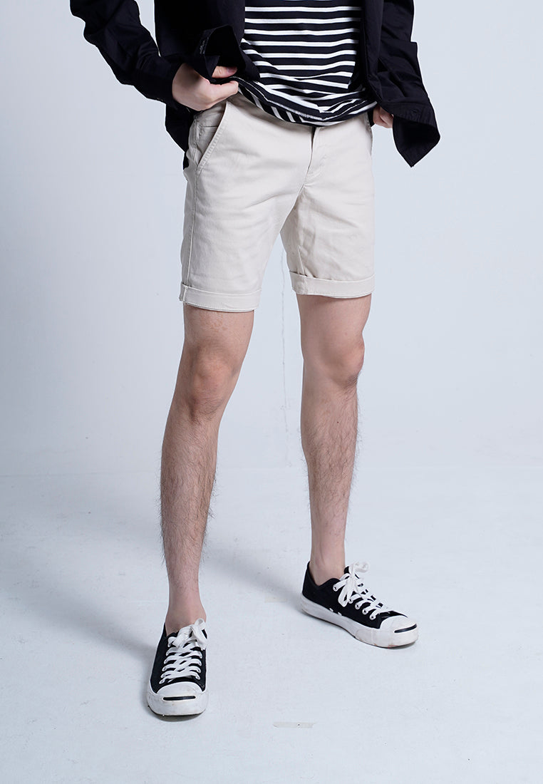 Men Short Pants - Khaki - H0M673