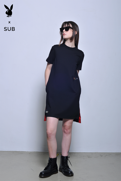 Playboy x SUB Women Dress - Black - H2W741