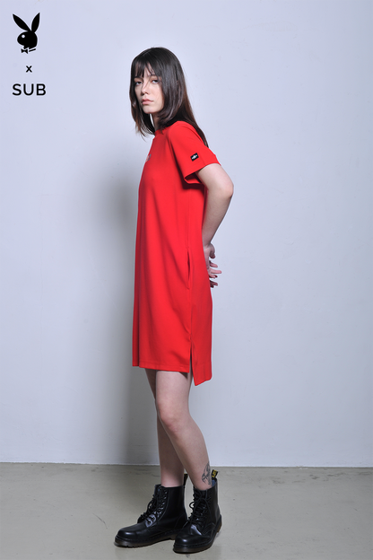 Playboy x SUB Women Dress - Red - H2W742