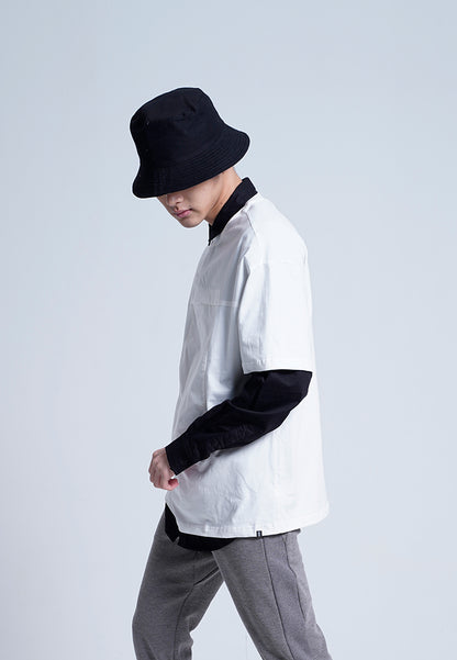 Men Short-Sleeve Pocket Fashion Tee - White - H0M729