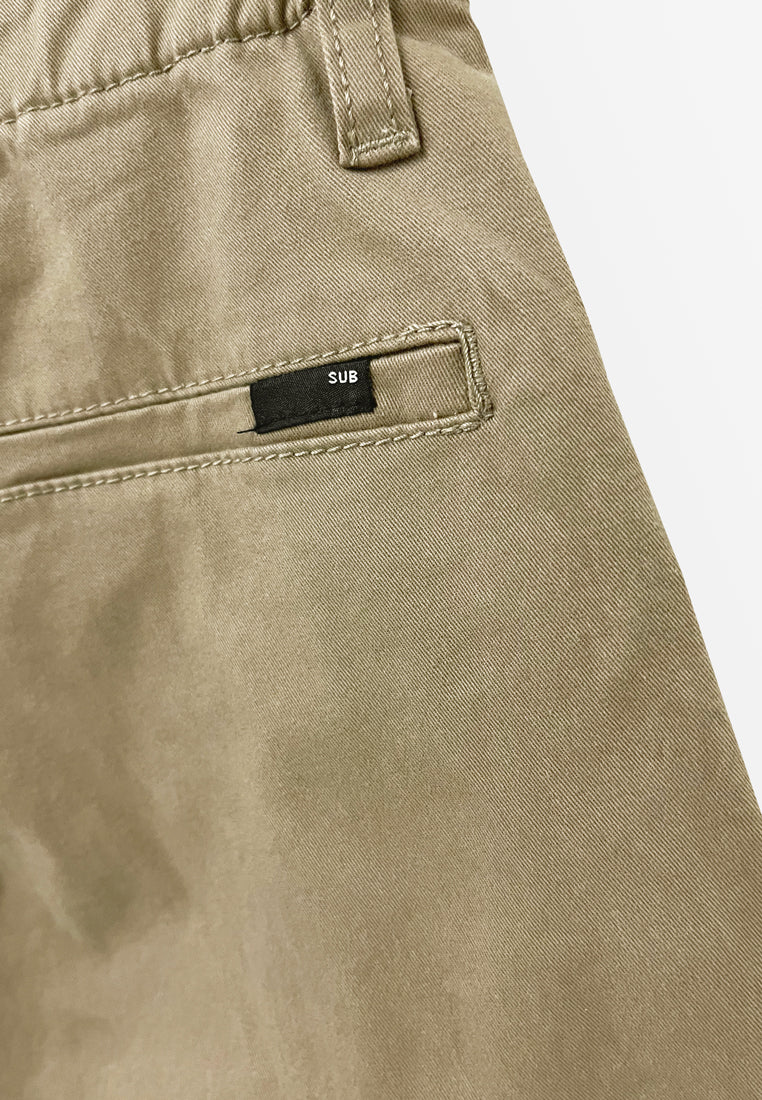 Men Short Pants - Khaki - H2M441