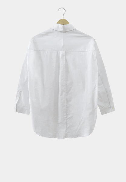 Women Long-Sleeve Shirt - White - M2W335