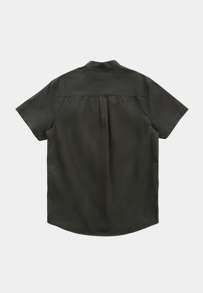 Men Short-Sleeve Shirt - Black - M2M284