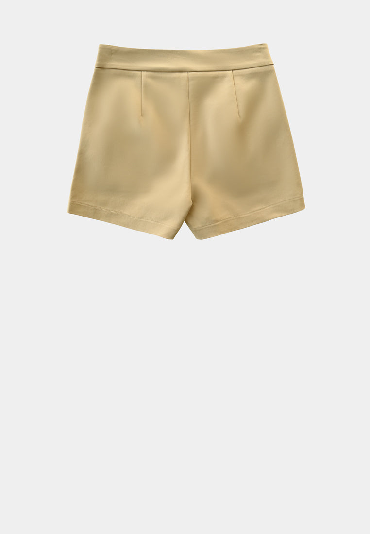 Women Short Pant - Khaki - H0W962