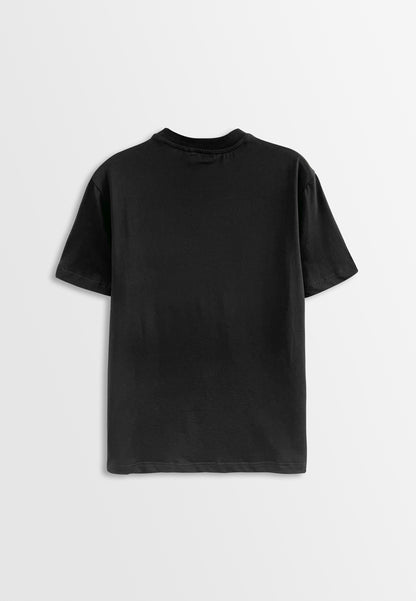 Men Short-Sleeve Graphic Tee - Black - H2M364