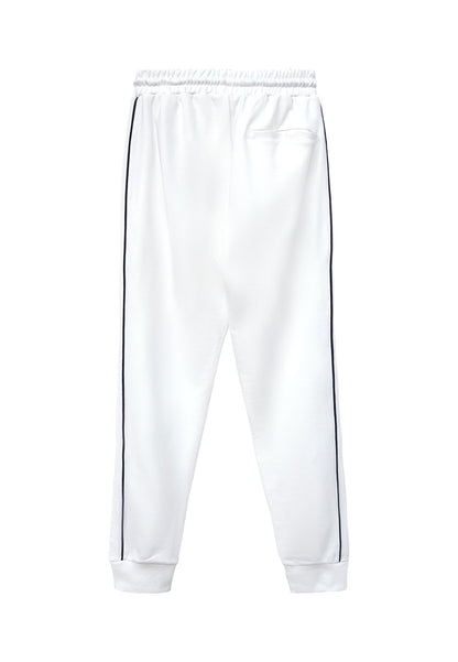 Men Long Jogger - White - H2M479